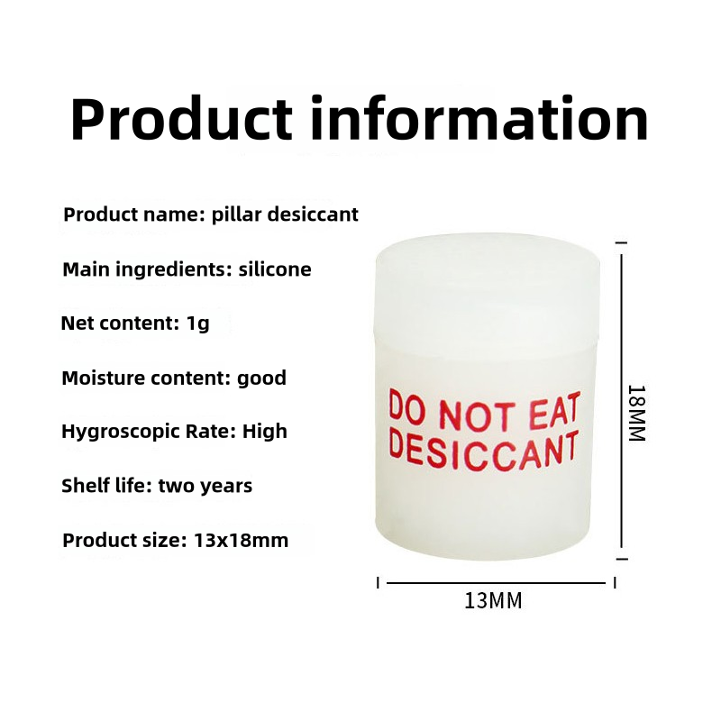 Health Wellness Items - 1g Column Desiccant Silica Gel Column