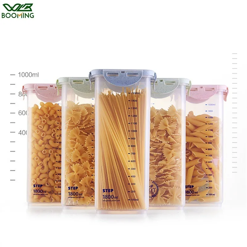 Health Wellness Items - WBBOOMING Healthy Plastic Box Food Storage