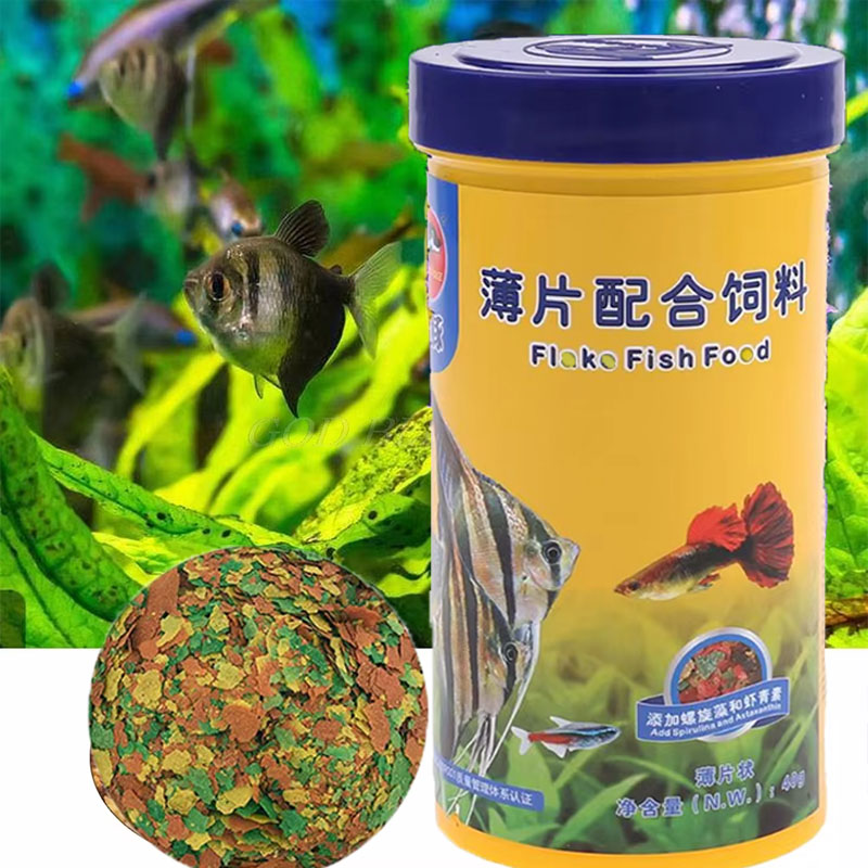 Health Wellness Items - NEW Healthy Fish Food Flakes Fish