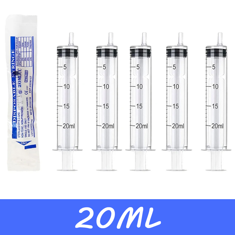 Health Wellness Items - Individually Packed No Needle 20ml Plastic