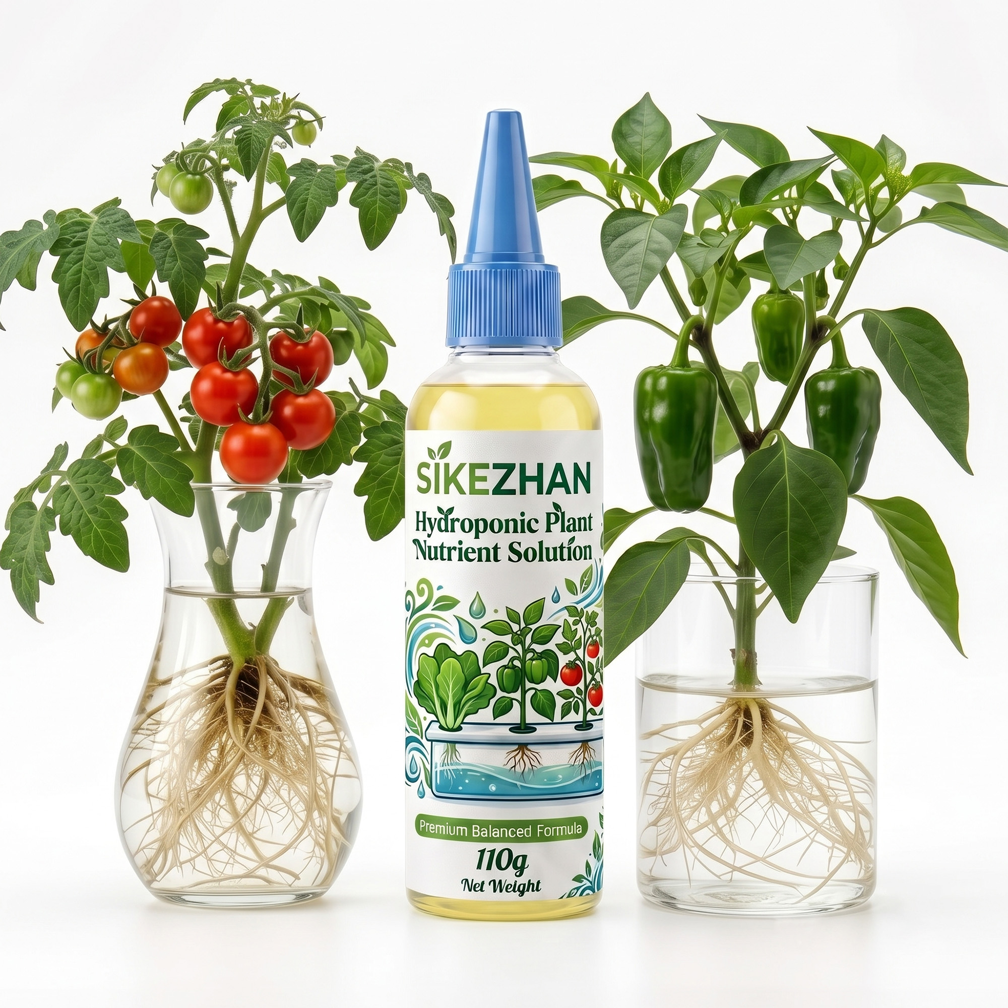 Health Wellness Items - Hydroponic Nutrient Solution for Indoor Tomatoes