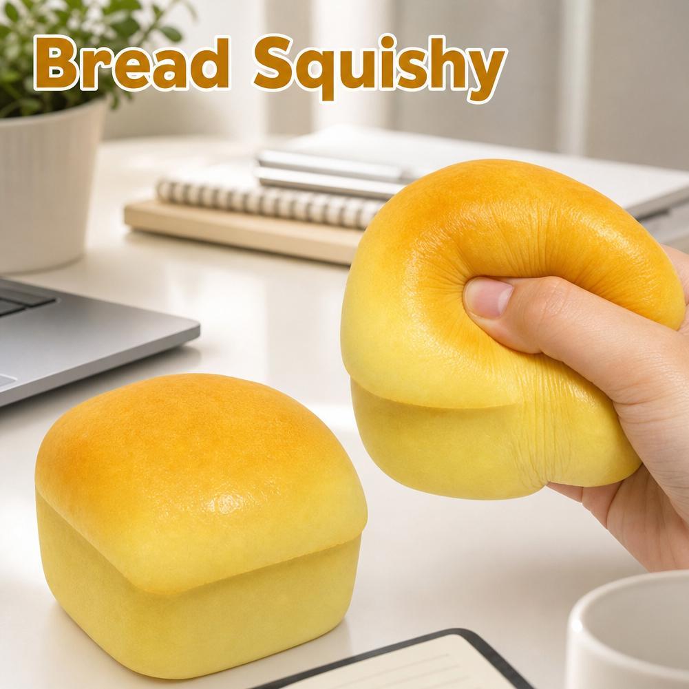 Health Wellness Items - Simulation Bread Squeeze Taba Squishy Toy