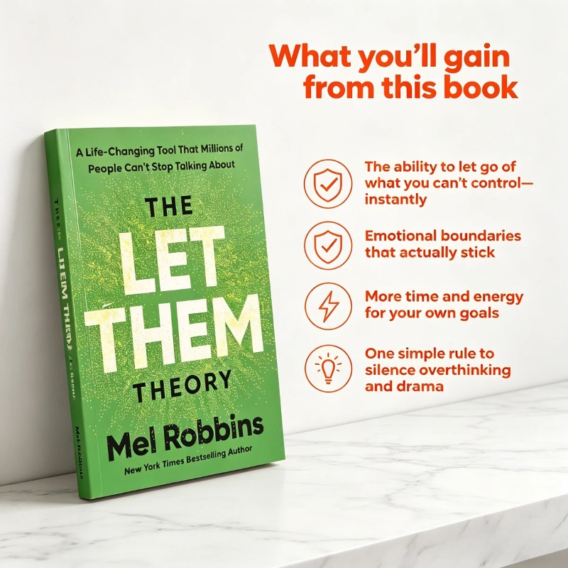 The Let Them Theory By Mel Rob - Health & Wellness Vector recension och pris