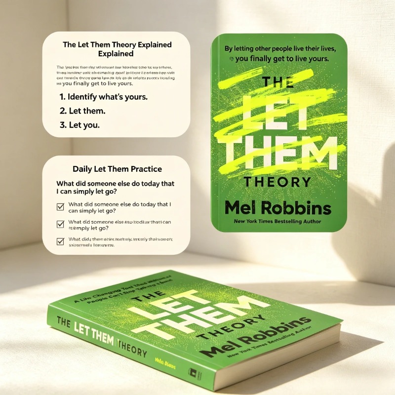 The Let Them Theory By Mel Rob - Health & Wellness Vector recension och pris