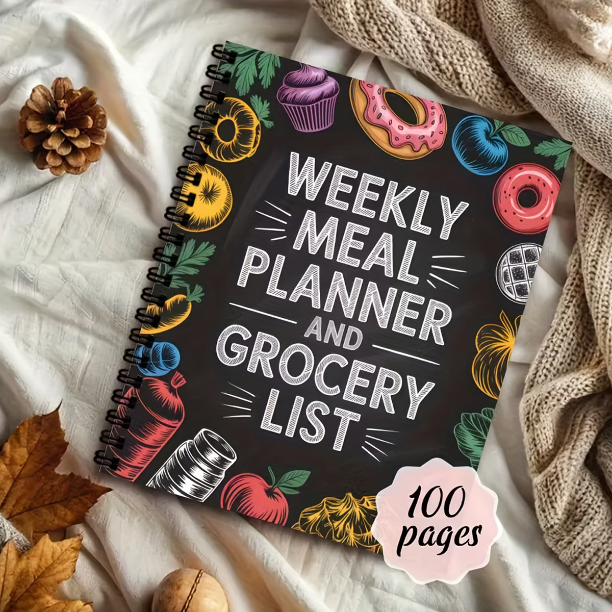 Weekly Meal Planner and Grocer - Health Wellness Items recension och pris