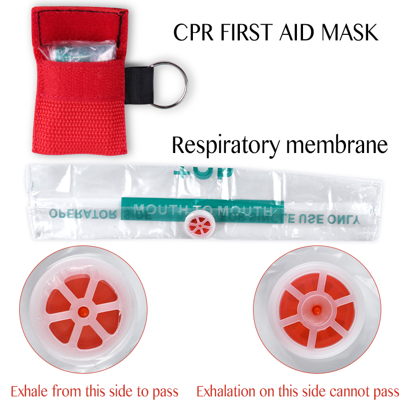 50pcs CPR Resuscitator Mask Po - Health Wellness Items recension och pris