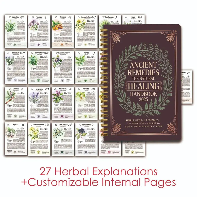 Natural Remedies Handbook with - Health & Wellness Là Gì recension och pris