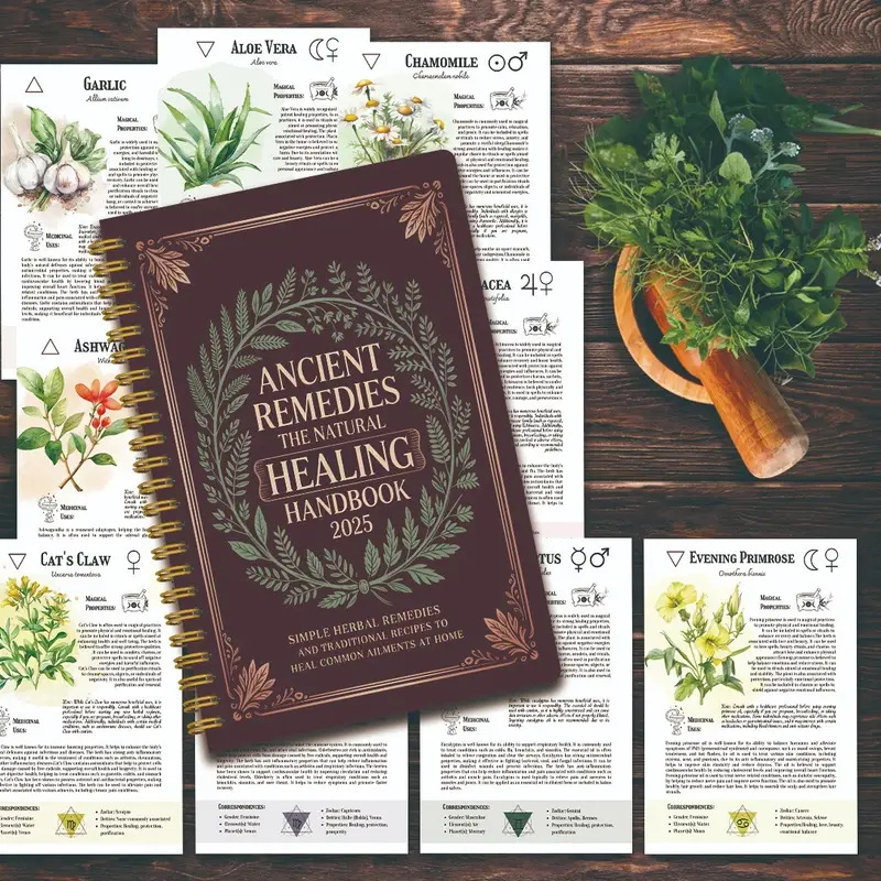 Natural Remedies Handbook with - Health & Wellness Là Gì recension och pris
