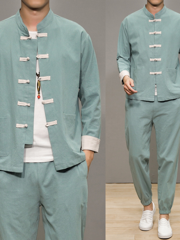 Chinese Style Cotton Linen Tan - Health & Wellness Là Gì recension och pris
