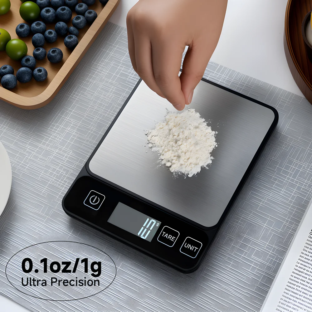 10kg Kitchen Scale LCD Digital - Health Wellness Items recension och pris