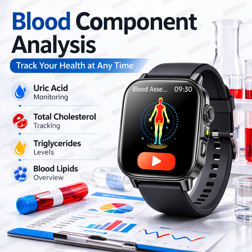 2026 Ultra AI Wellness ECG+PPG - Health Wellness Month recension och pris