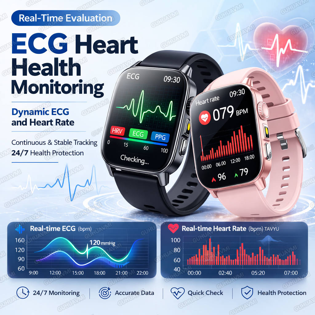 2026 Ultra AI Wellness ECG+PPG - Health Wellness Month recension och pris
