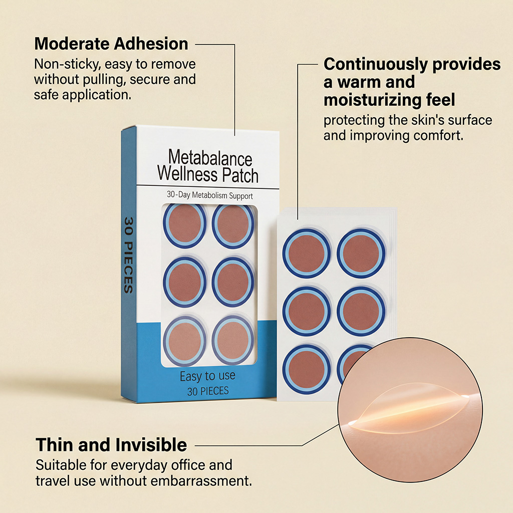 Body Care Patches Help Regulat - Health Wellness Month recension och pris